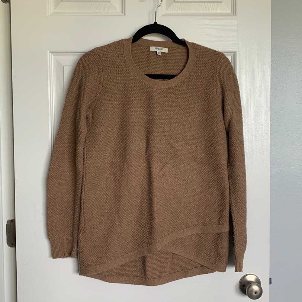 Madewell woven sweater